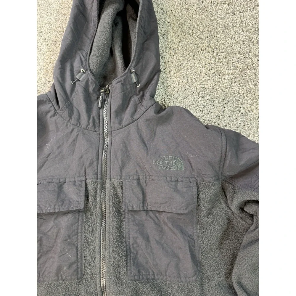 The North Face Salians Hooded Full Zip Jacket Men's Size Large Black Outdoor